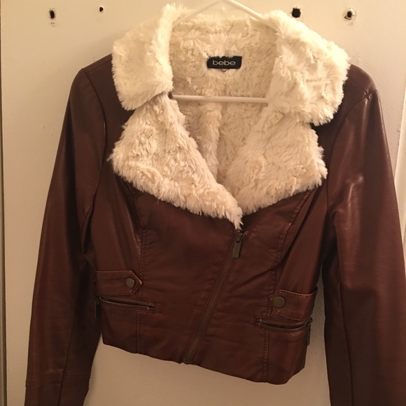 bebe Jackets & Blazers - Bebe faux leather jacket